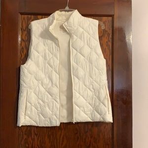 White loft vest